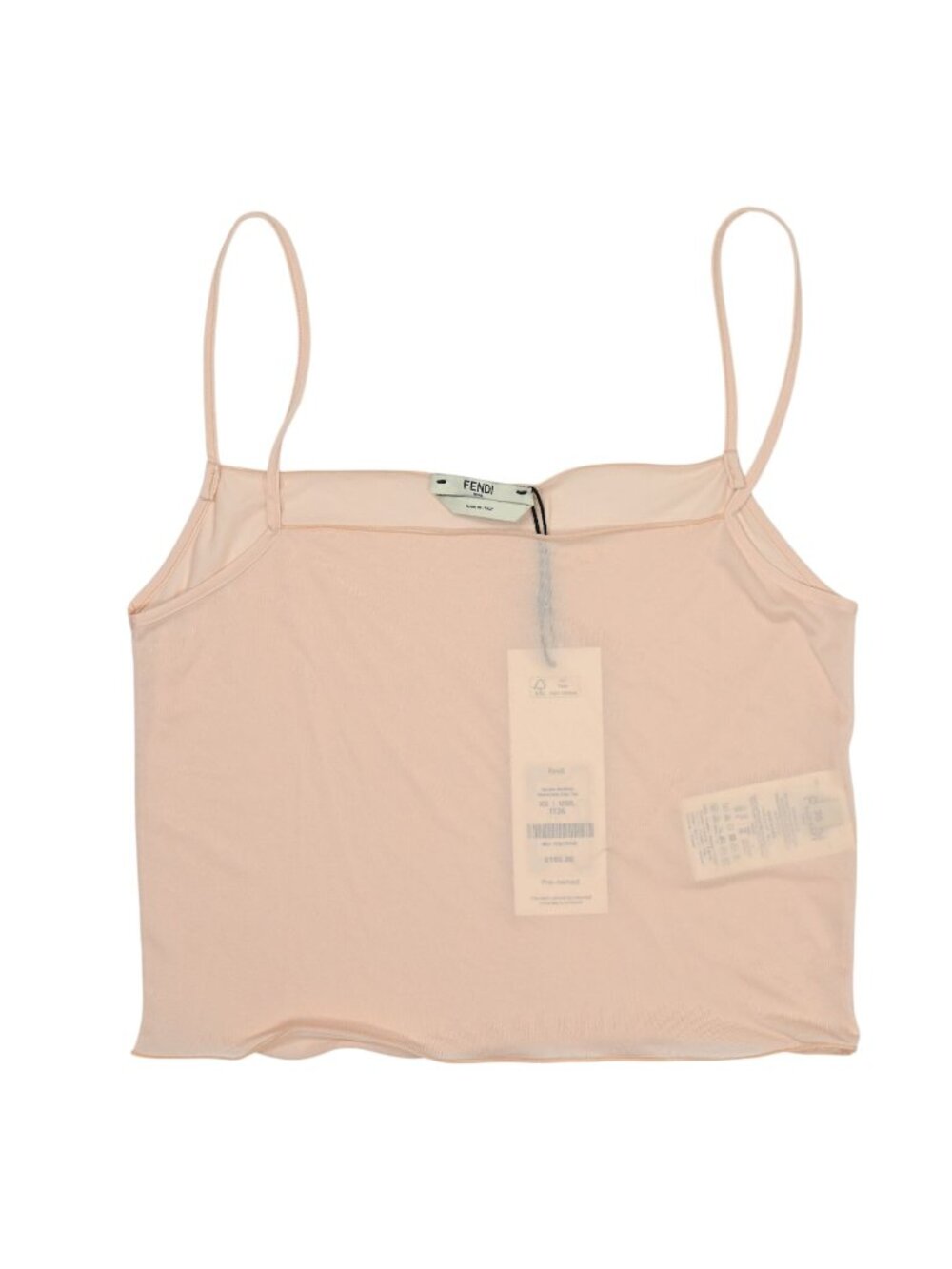 Fendi Sheer Tank Top in Pink